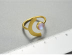 Anel Lua Elegancy Prata 925