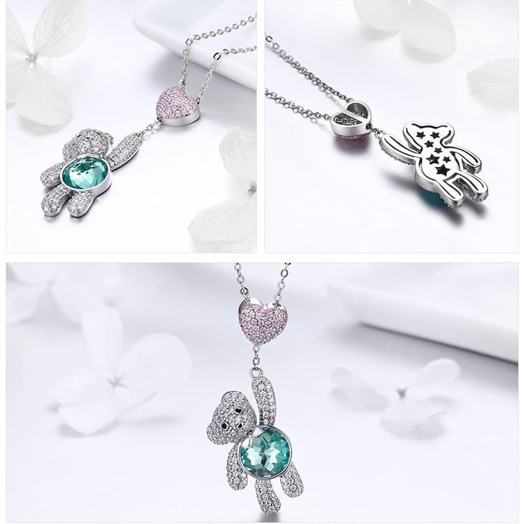 Colar Teddy Love Prata 925