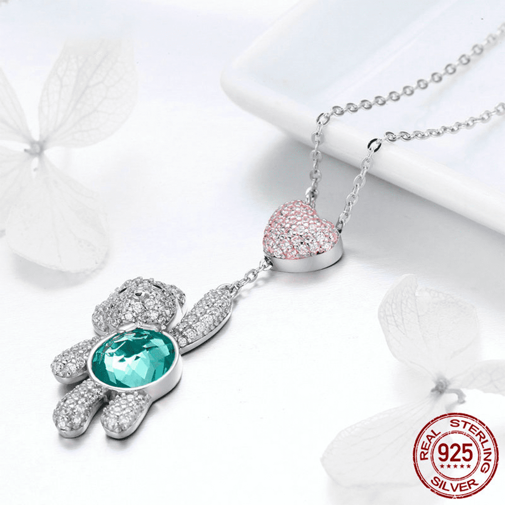 Colar Teddy Love Prata 925