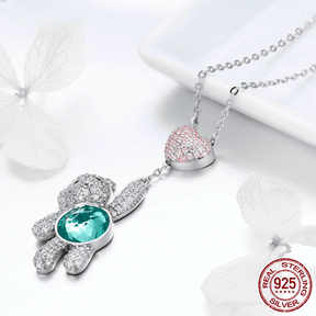 Colar Teddy Love Prata 925