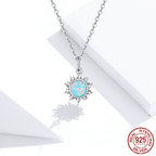 Colar Opalla Sol Prata 925
