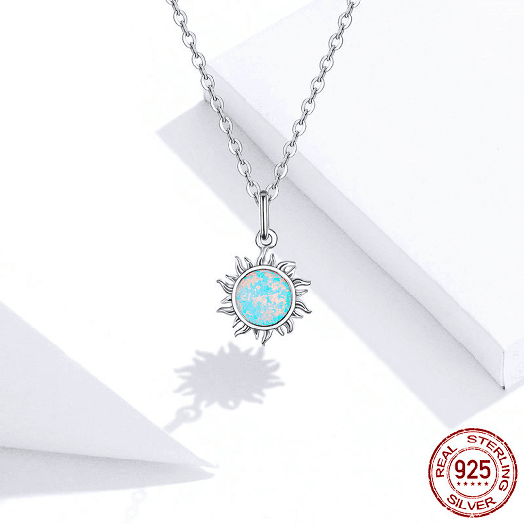 Colar Opalla Sol Prata 925