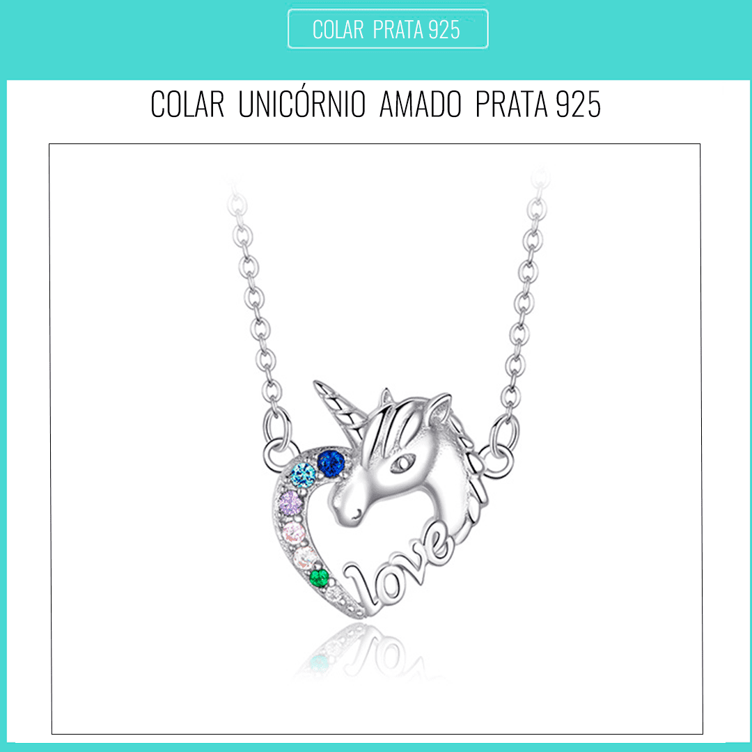 Colar Unicórnio Amado