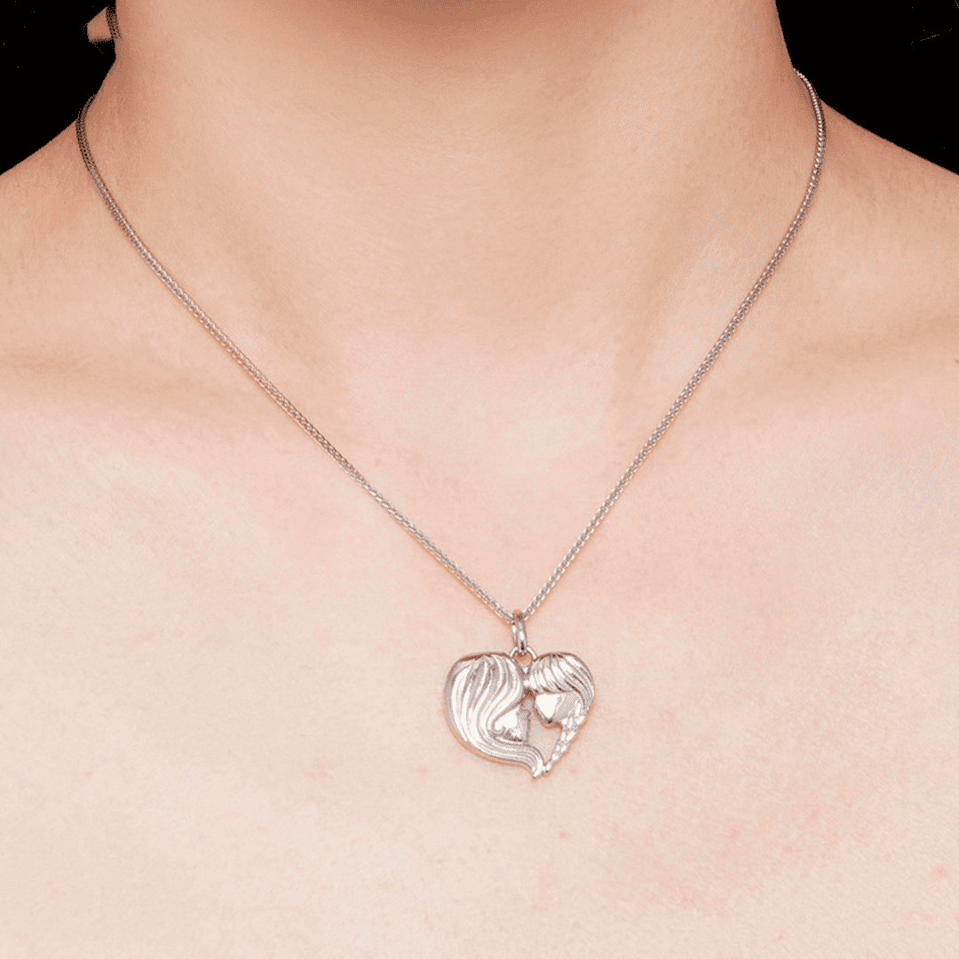 Colar Feminino Amor de Mãe Prata 925