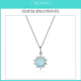 Colar Opalla Sol Prata 925