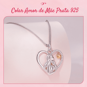 Colar Feminino Amor de Mãe Prata 925