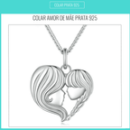 Colar Feminino Amor de Mãe Prata 925