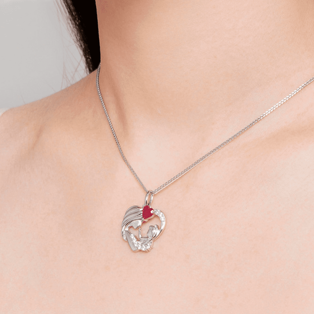 Colar Feminino Amor de Mãe Prata 925