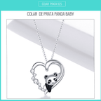 Colar de Prata Panda Baby