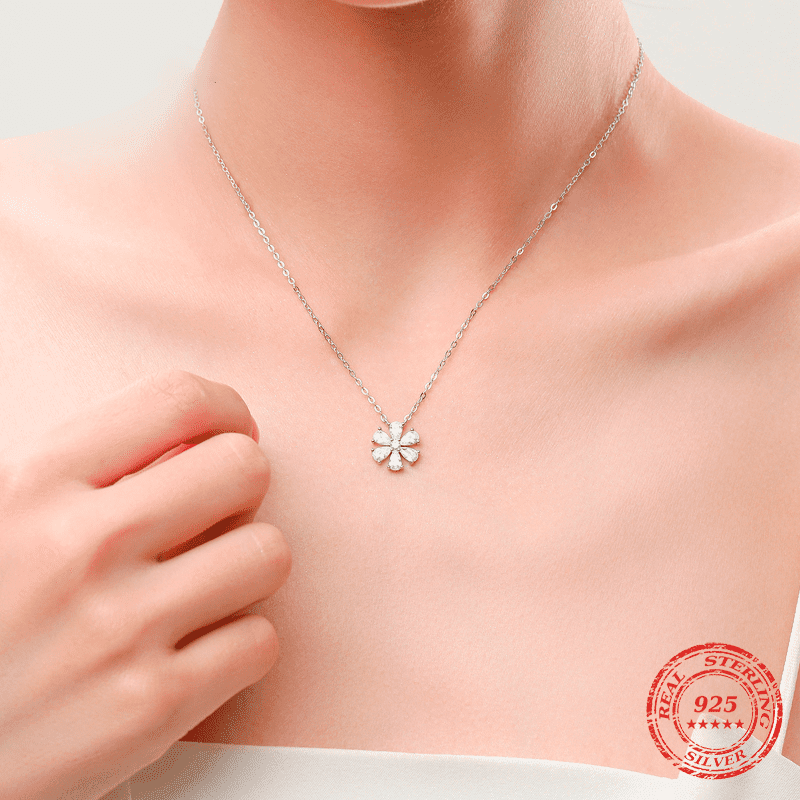 Colar Feminino  Lucky de Prata 925