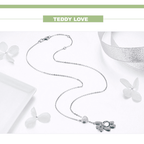 Colar Teddy Love Prata 925