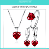 Conjunto de Prata Amor Real
