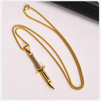 Kit com 3 Cordões Punk Dagger