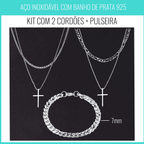 Kit  Miami- 2 Cordões + Pulseira