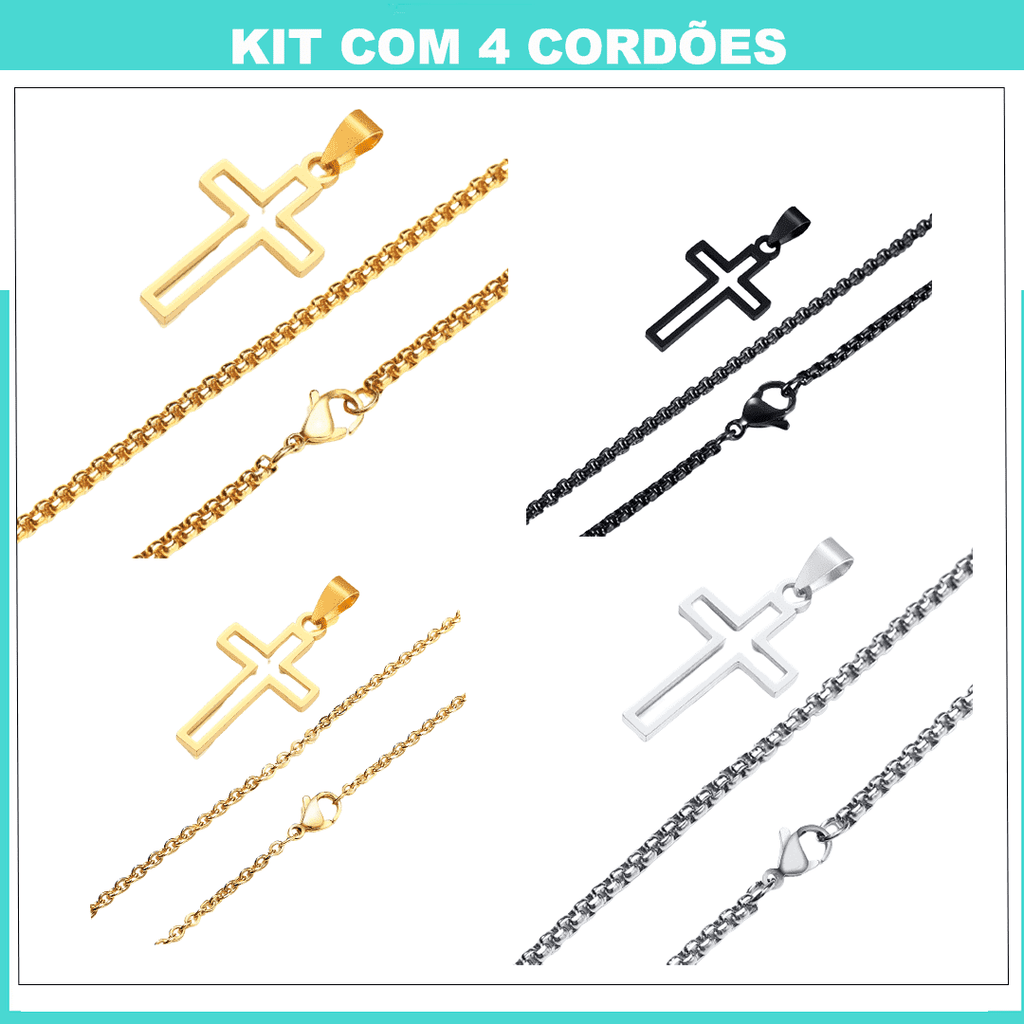 Kit com 4 Peças pelo preço de 1