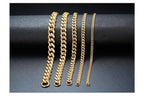 Kit Pulseira aço inoxidável e Banhado a Ouro Elegancy