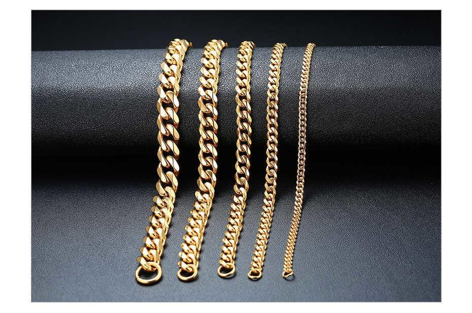 Kit Pulseira aço inoxidável e Banhado a Ouro Elegancy