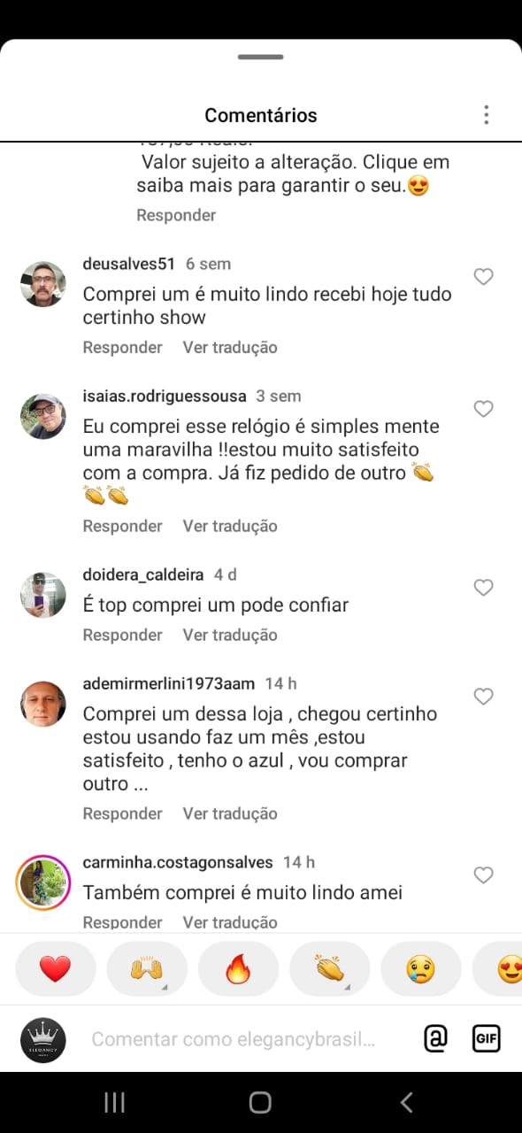 Relógio  Diamond  (COMPRE 1 LEVE 3)