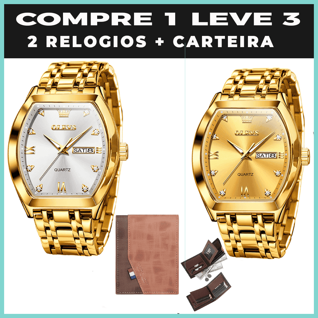 Relogio Eleganzzia Original-  - FRETE GRÁTIS+ 2 BRINDES