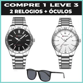 Relógio Magnate Original  FRETE GRATIS+ 2 BRINDES - PROMO ENCERRA 06-05