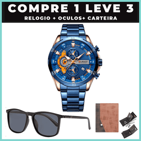 Relogio Elegancy Curren Style Original( COMPRE 1 LEVE 3)