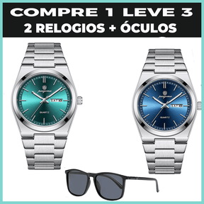 Relogio Classic original + 2 Brindes-Promoção