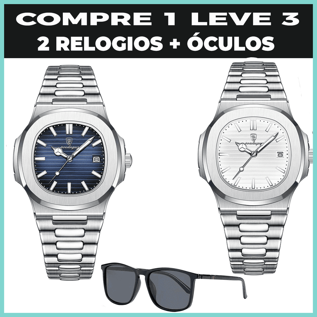 Relogio Elegancy Royal original (  A PROVA D AGUA)