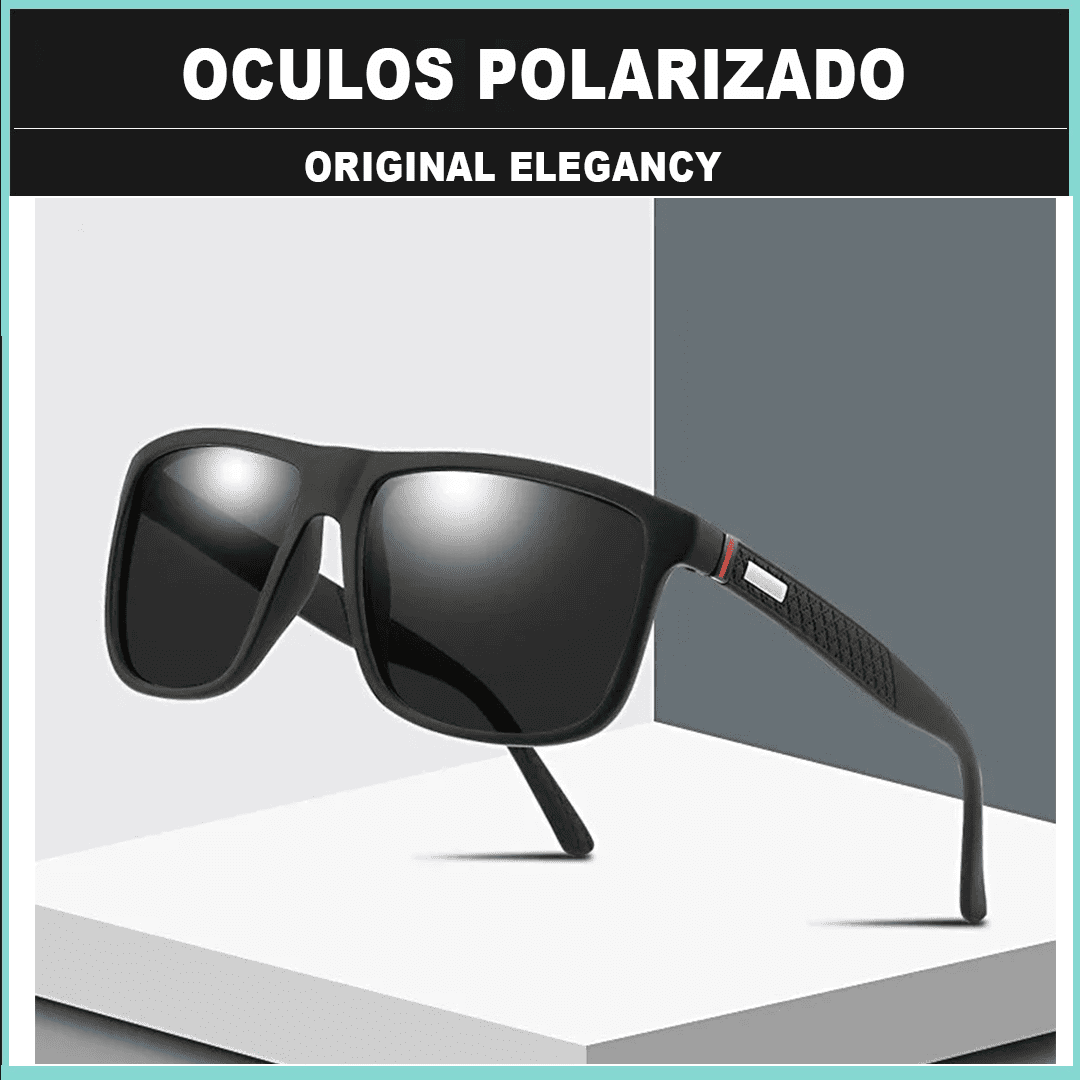 KIT OCULOS ORIGINAL  + CARTEIRA COURO  + CINTO COURO