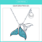 Colar Sereia Prata 925