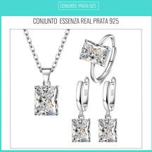 Conjunto Essenza Real Prata 925