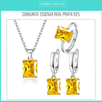 Conjunto Essenza Real Prata 925
