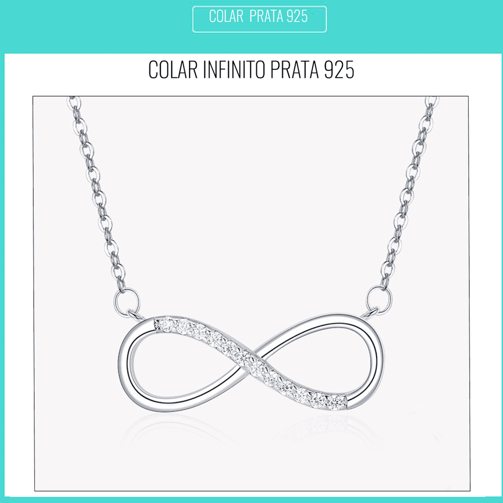 Colar Infinito Prata 925