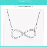 Colar Infinito Prata 925