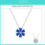 Colar Feminino  Lucky de Prata 925