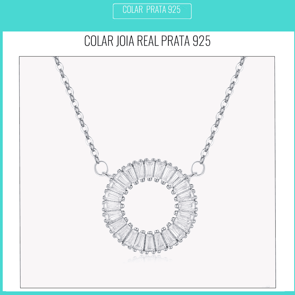 Colar Joia Real Prata 925