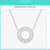 Colar Joia Real Prata 925