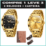 DOURADO COM PRETO + DOURADO+ CARTEIRA