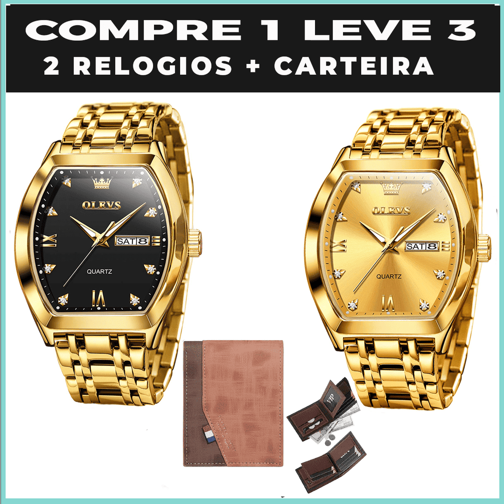 Relogio Eleganzzia Original-  - FRETE GRÁTIS+ 2 BRINDES