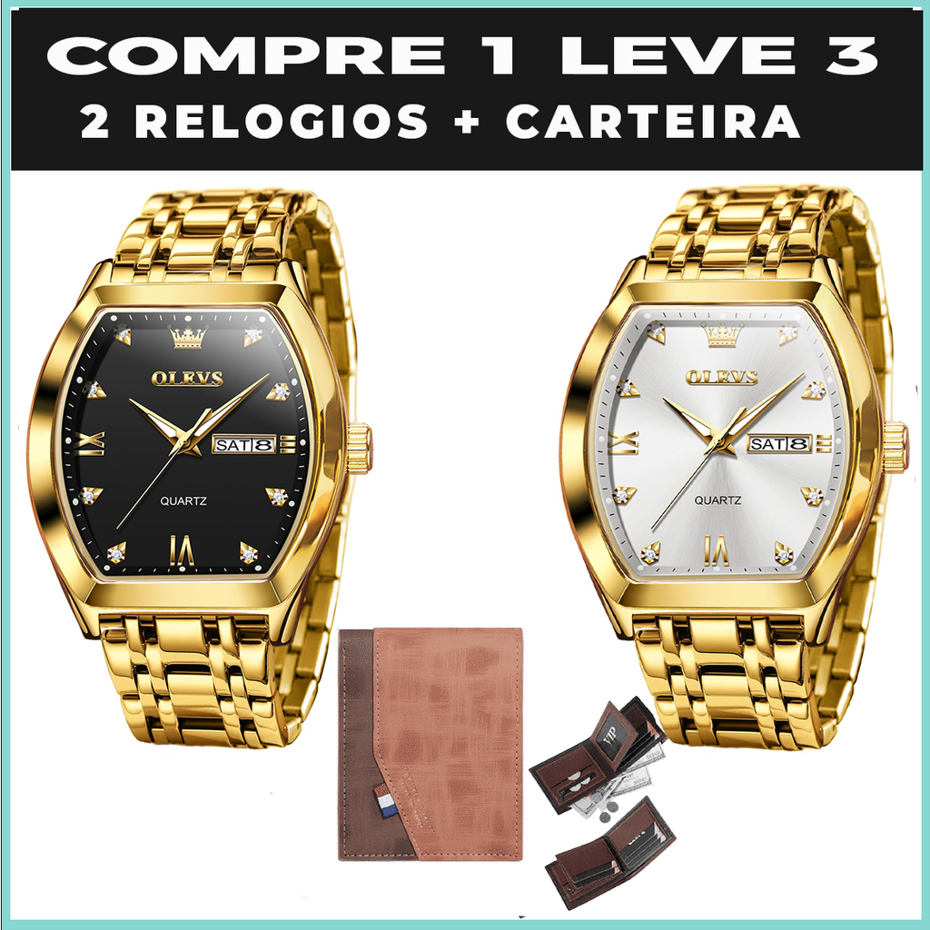 Relogio Eleganzzia Original-  - FRETE GRÁTIS+ 2 BRINDES