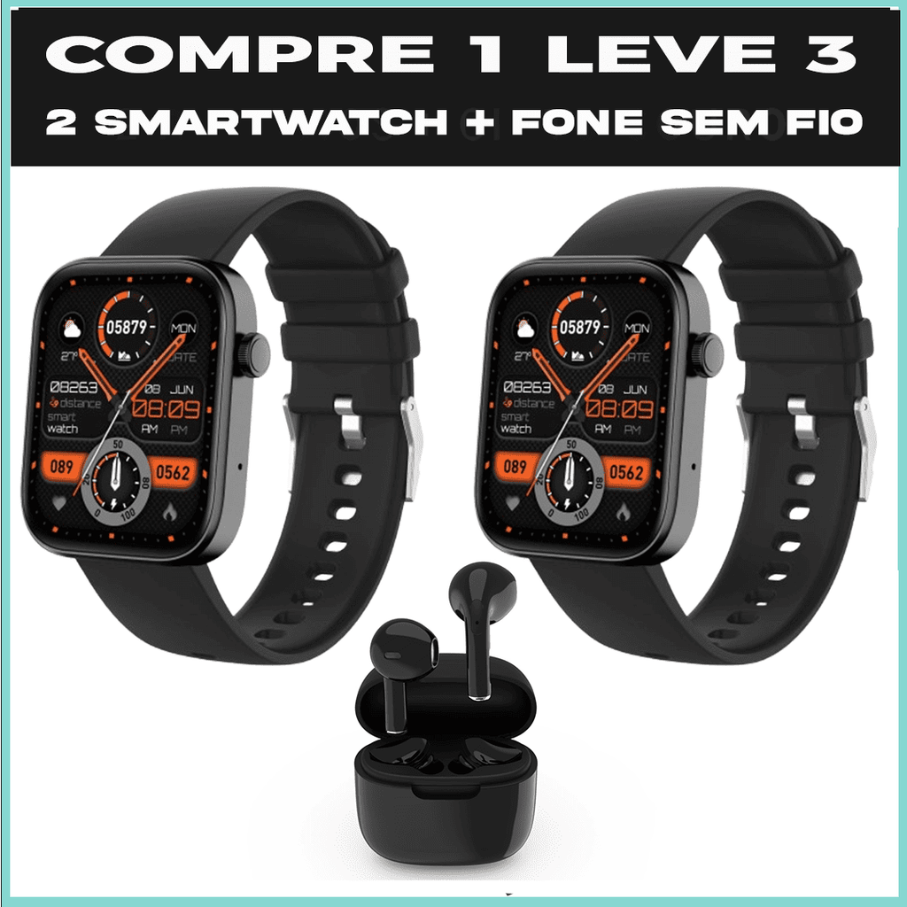 COMPRE 1 LEVE 3 RELÓGIO DIGITAL  ELEGANCY  P81