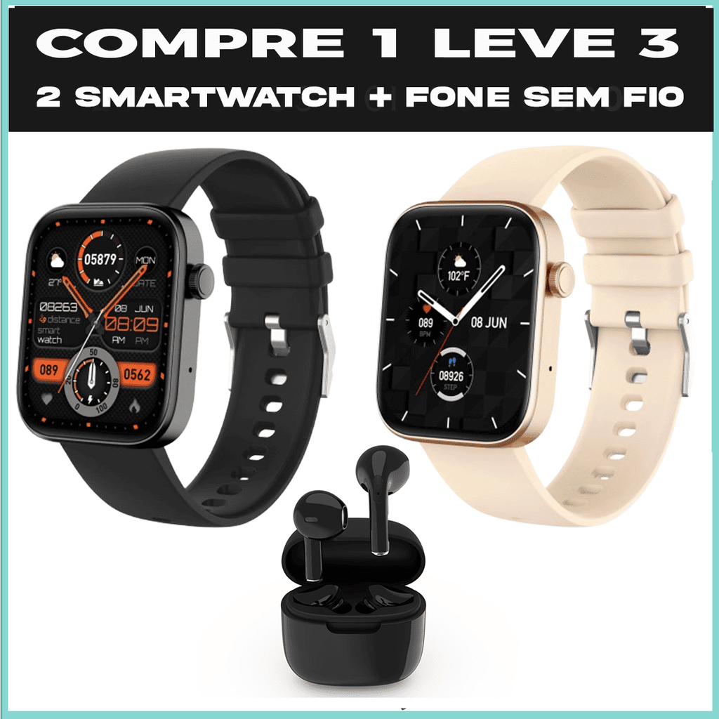 COMPRE 1 LEVE 3 RELÓGIO DIGITAL  ELEGANCY  P81