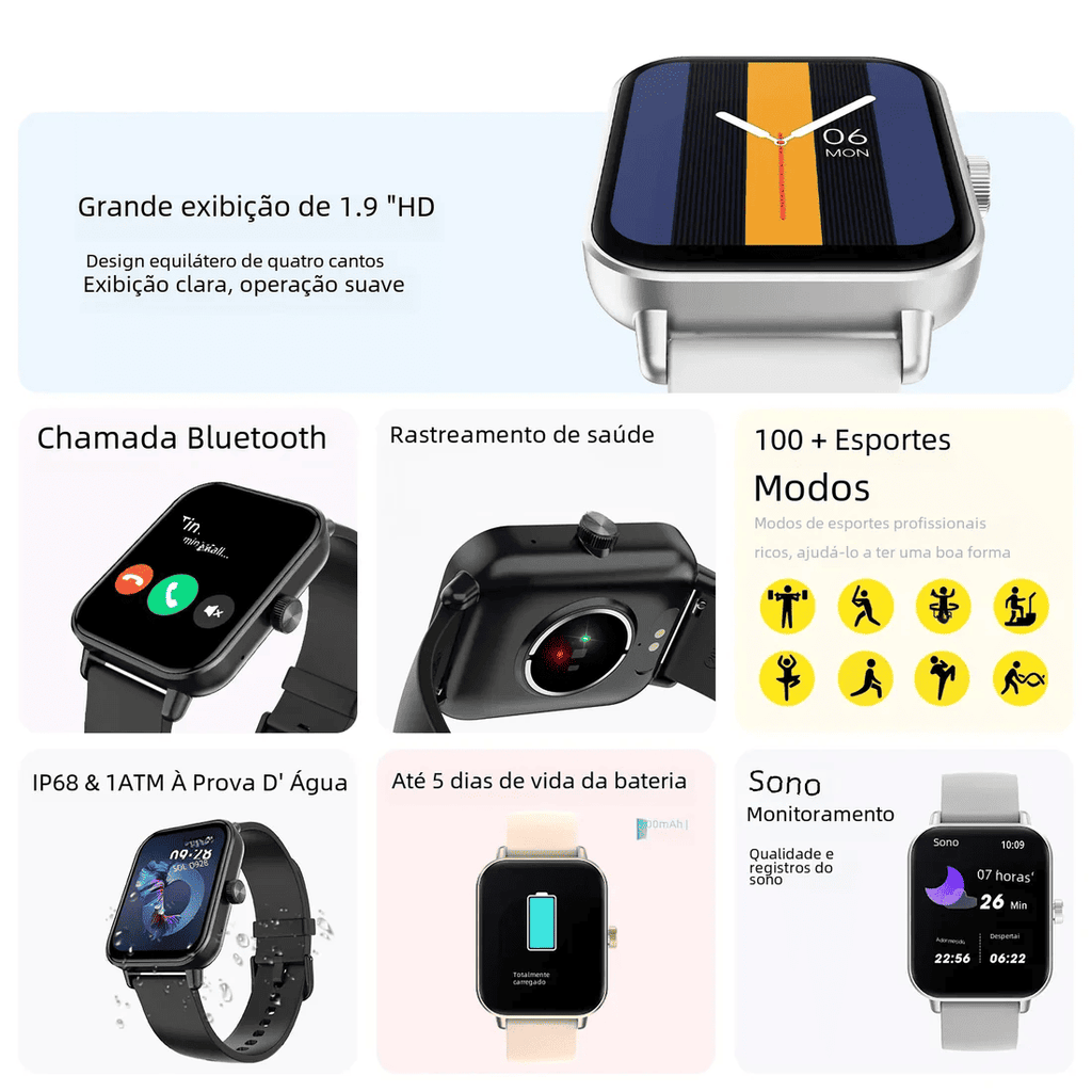 COMPRE 1 LEVE 3 RELÓGIO DIGITAL  ELEGANCY  P81