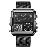 Preto (Pulseira de malha)