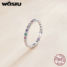 Conjunto de Anéis Elegância Prata 925