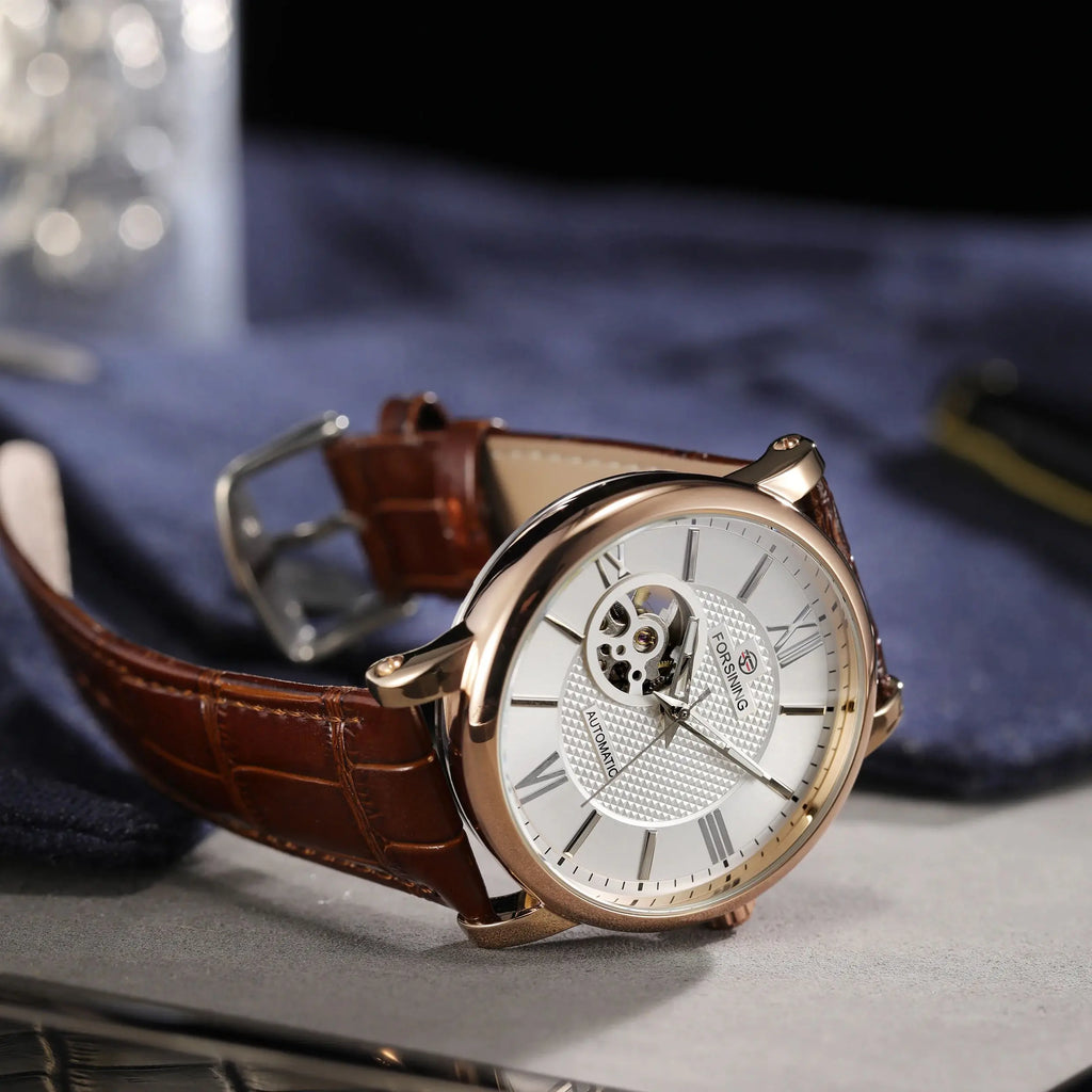 Relógio Automatico Skeleton Original