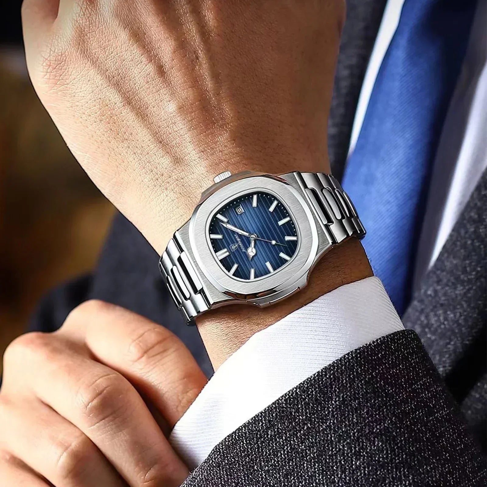 Relogio masculino Casual Poedgar classic