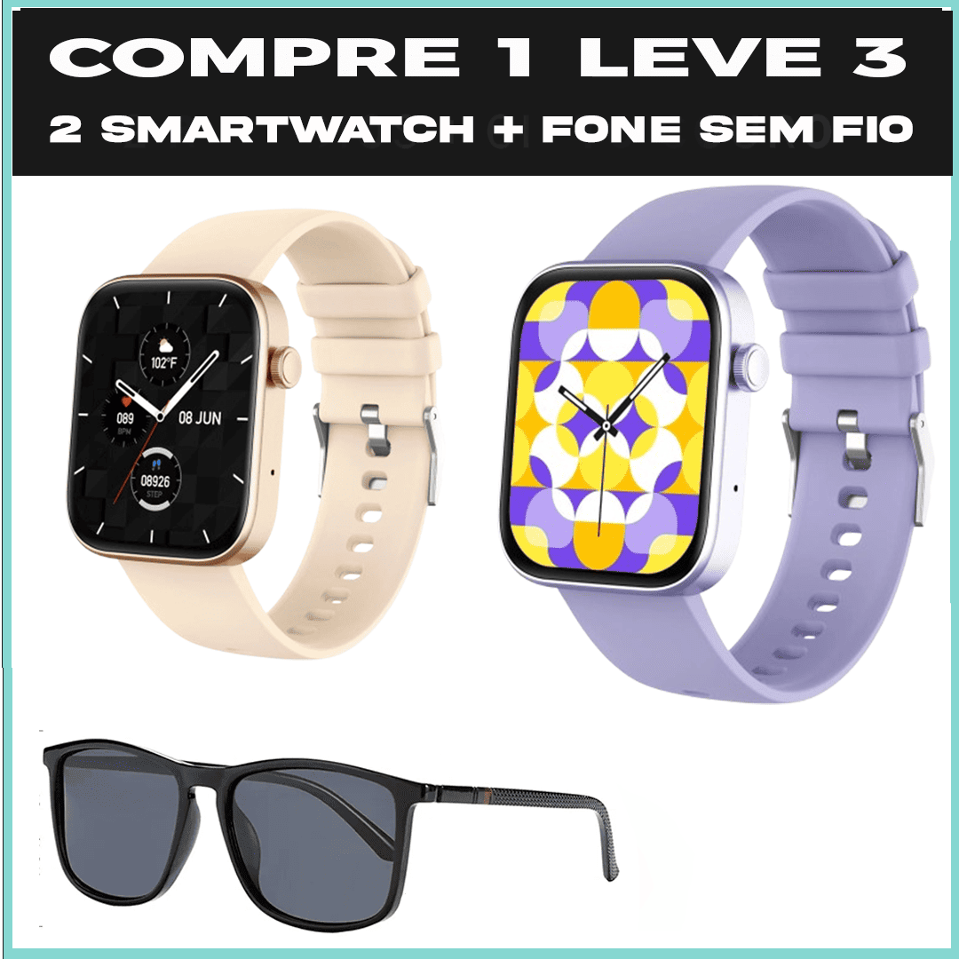 COMPRE 1 LEVE 3 RELÓGIO DIGITAL  ELEGANCY  P81