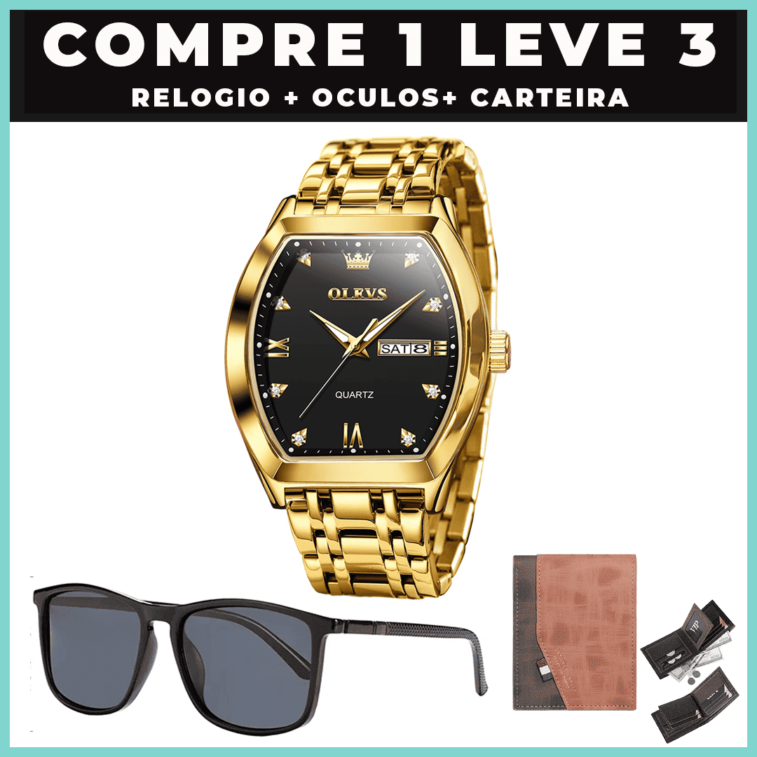Relogio Eleganzzia Original-  - FRETE GRÁTIS+ 2 BRINDES