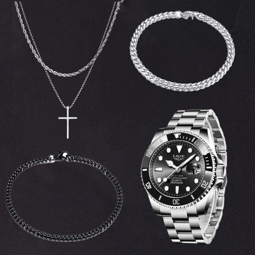 Kit  Miami- 2 Cordões + Pulseira