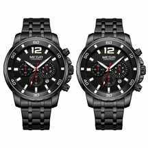 Pague 1 Leve 2 | Relogio masculino megir Gold
